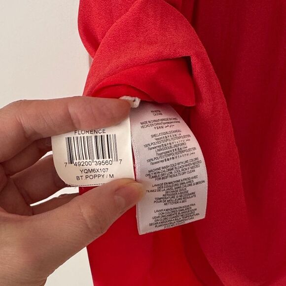 BCBGMaxAzria Bold Red Dress - Picture 3 of 4